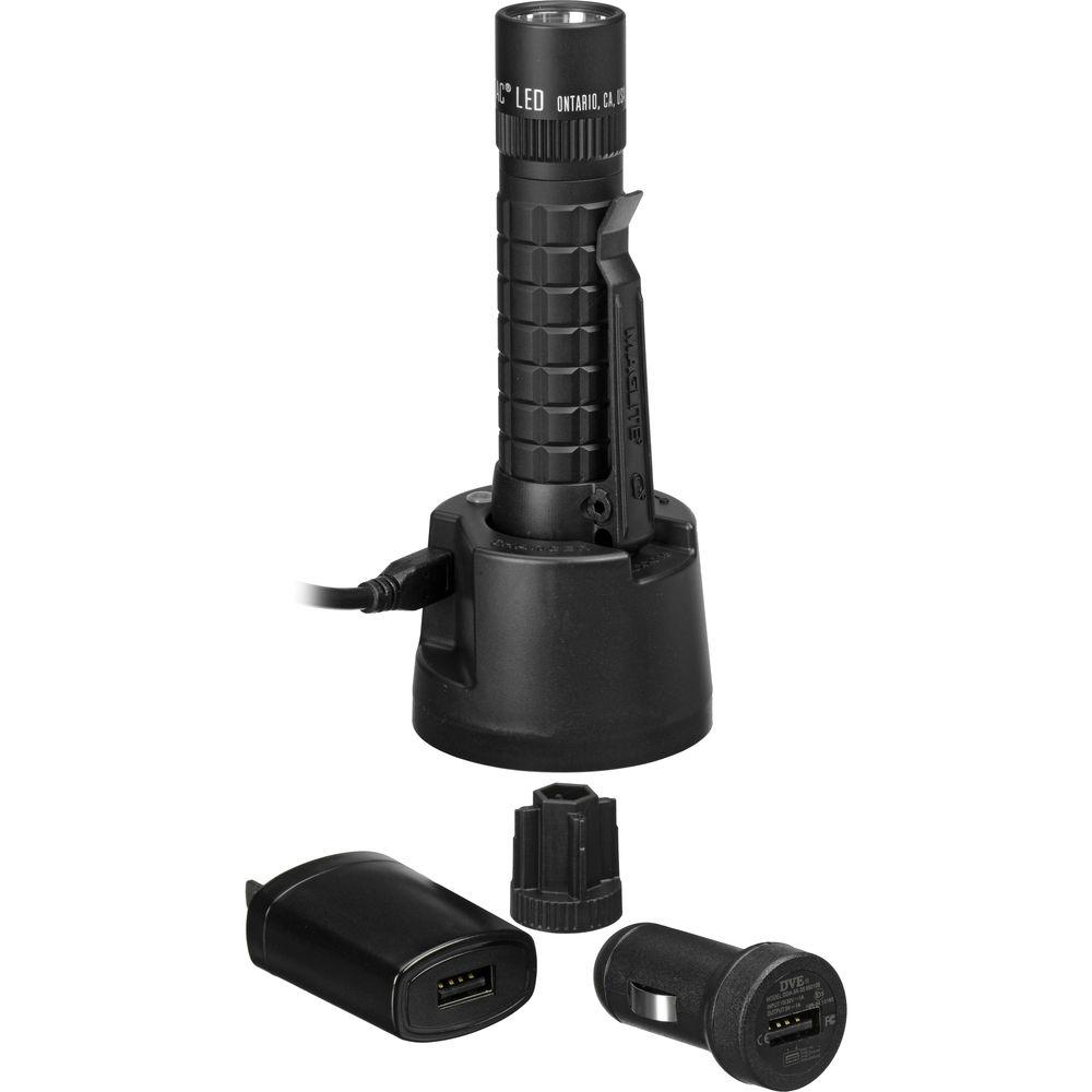 Maglite Mag-TAC LED Rechargeable Flashlight