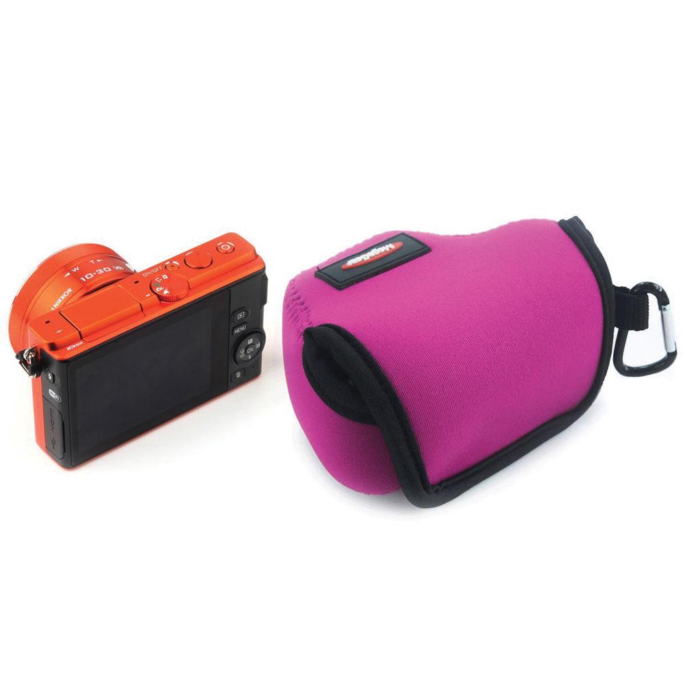 MegaGear MG386 Ultra-Light Neoprene Case for Nikon 1 J4 with 10-30mm