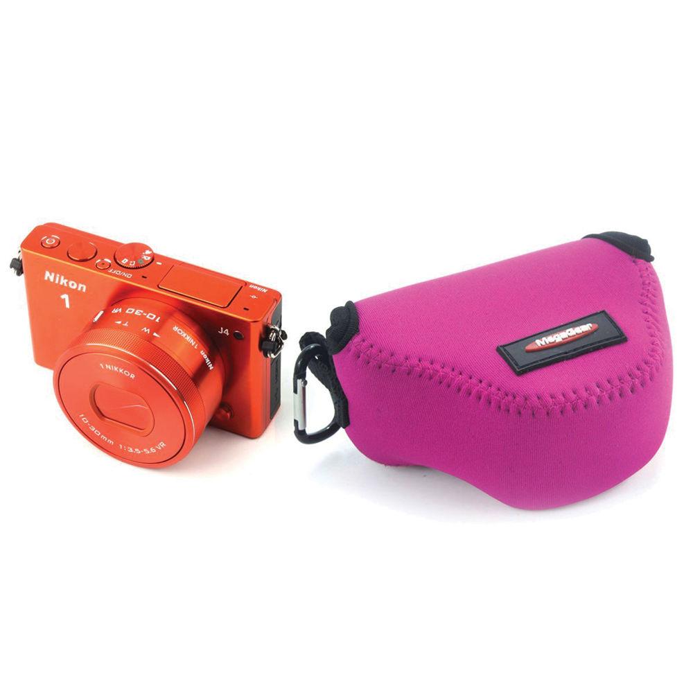 MegaGear MG386 Ultra-Light Neoprene Case for Nikon 1 J4 with 10-30mm