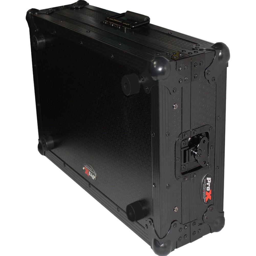 ProX Flight Case for Numark NV NVII Controller with Laptop Shelf