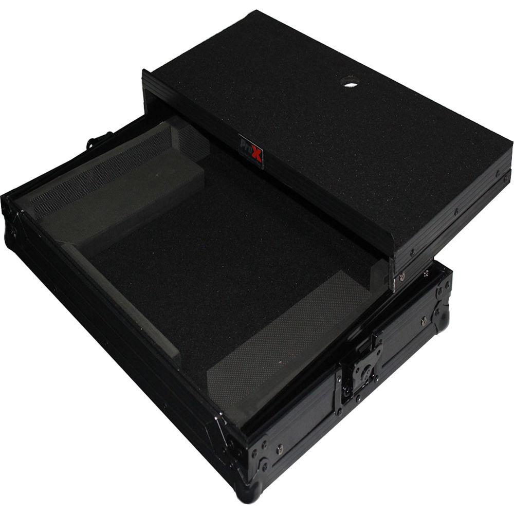 ProX Flight Case for Numark NV NVII Controller with Laptop Shelf
