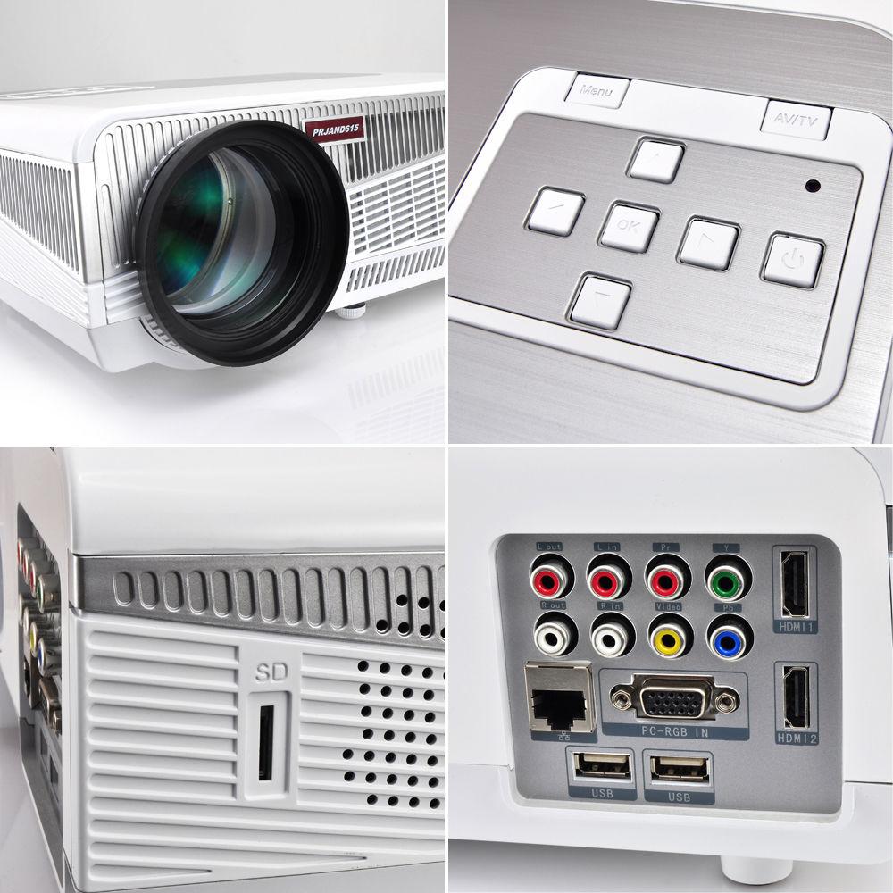 Pyle Pro PRJAND615 3000-Lumen HD LCD Projector