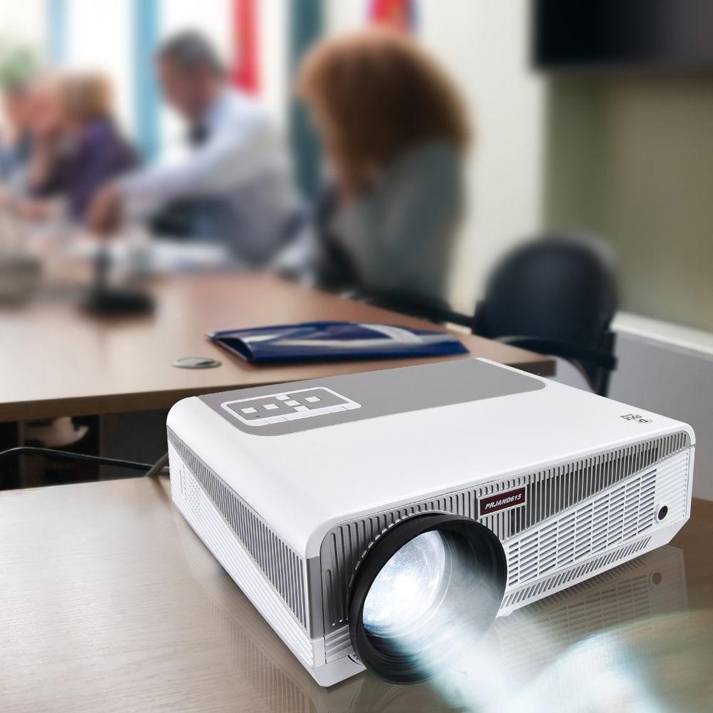 Pyle Pro PRJAND615 3000-Lumen HD LCD Projector