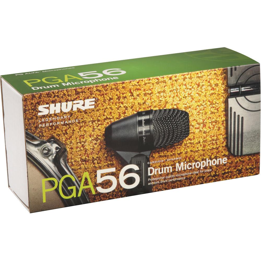 Shure PGA56-LC Cardioid Dynamic Snare Tom Microphone