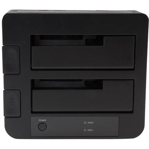 StarTech USB 3.1 Dual-Bay Dock for 2.5" 3.5" SATA SSDs HDDs