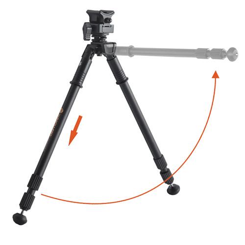 Vanguard Equalizer 2QS Pivoting Bipod for Prone and Sitting Position