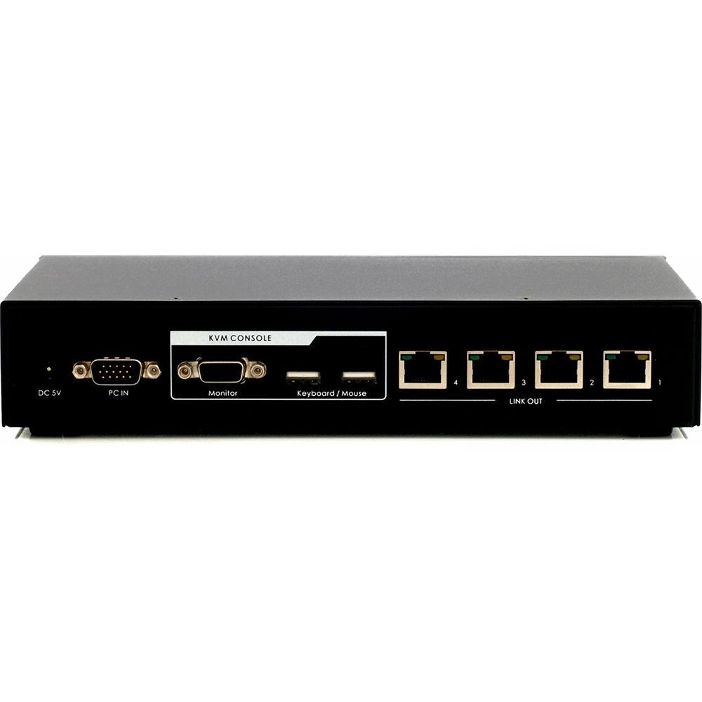 Apantac 4-Port Multi-Console KVM Extender