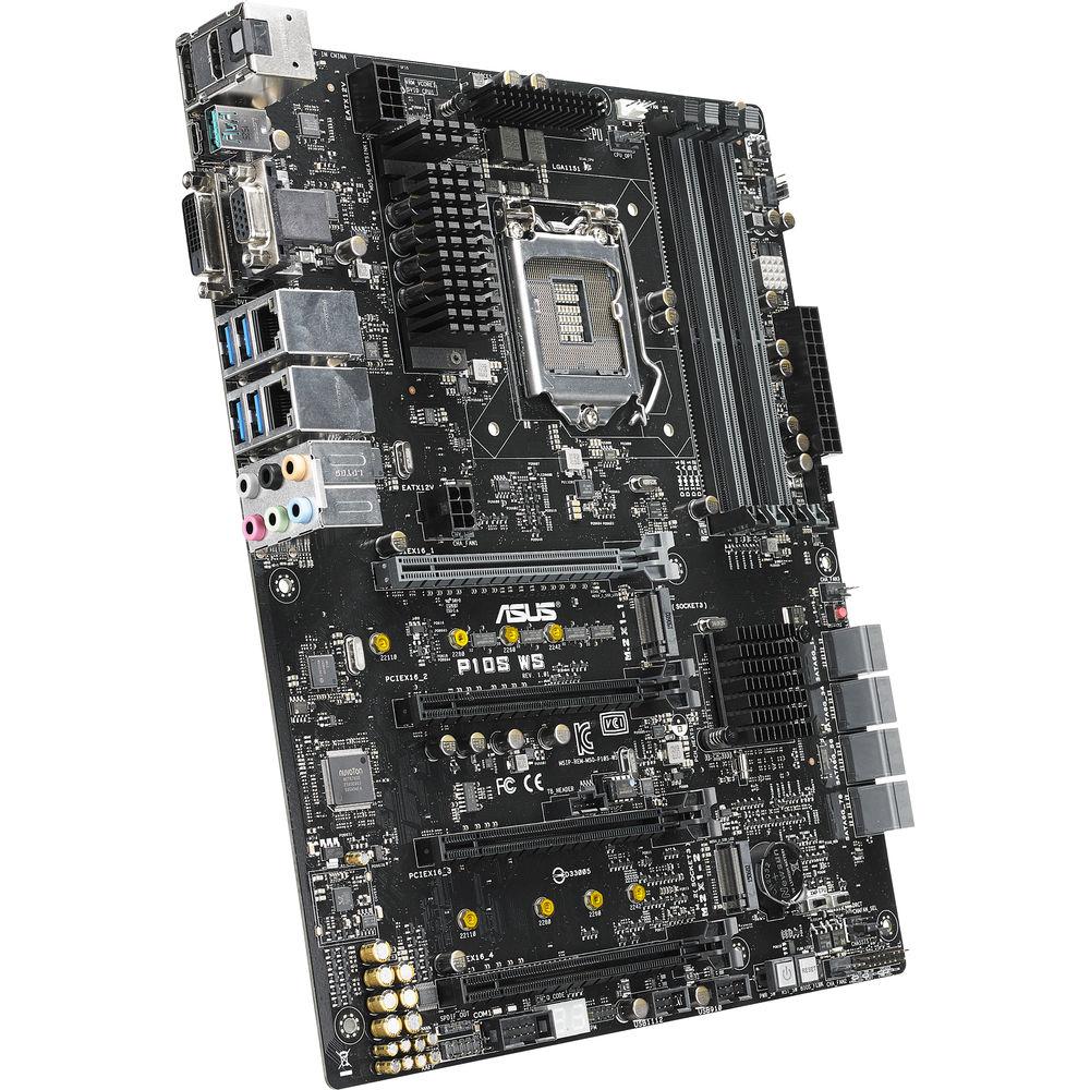 ASUS P10S WS Server Motherboard for DIY Workstation Build