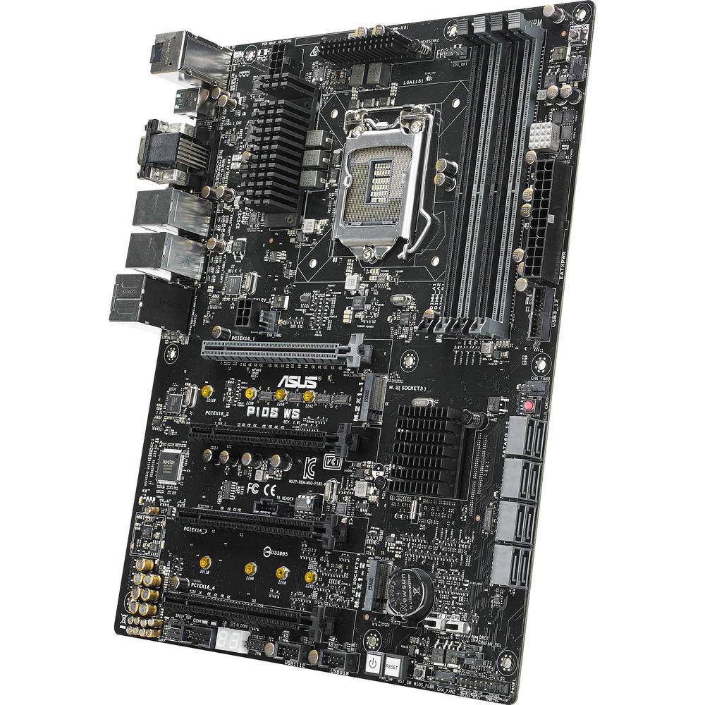 ASUS P10S WS Server Motherboard for DIY Workstation Build