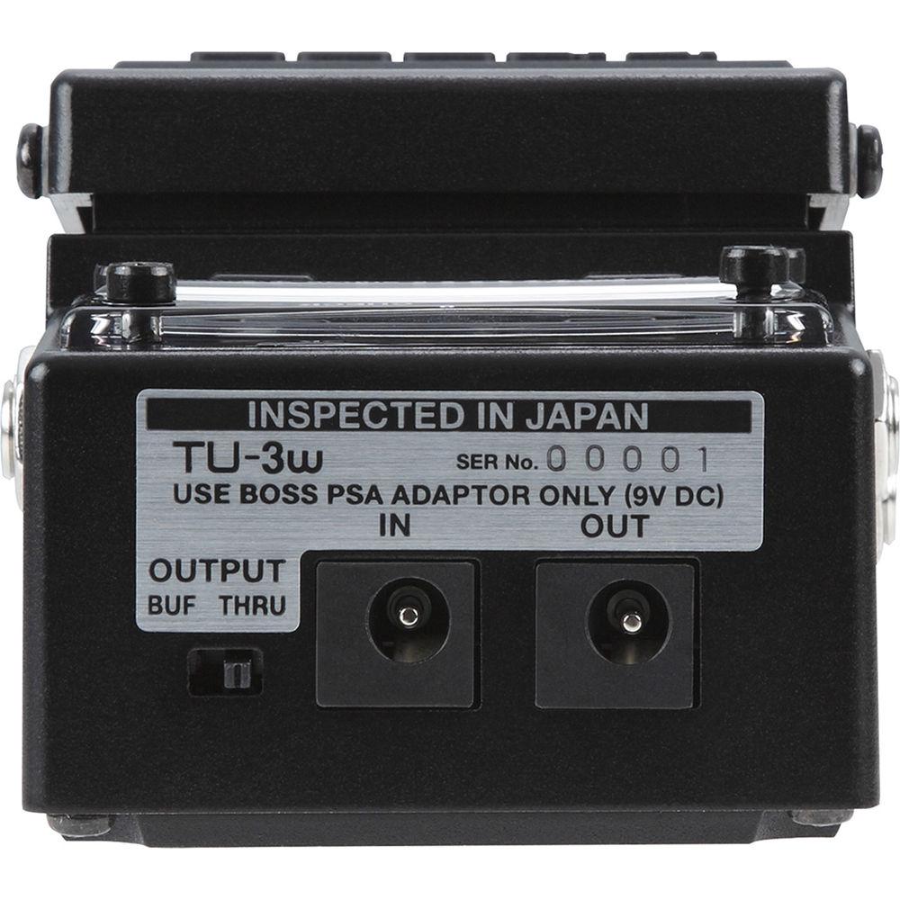 USER MANUAL BOSS TU-3W Chromatic Tuner | Search For Manual Online