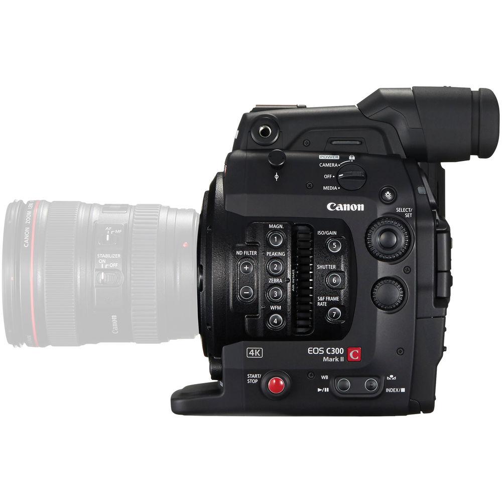 Canon Cinema EOS C300 Mark II with Zacuto Z-Finder Kit