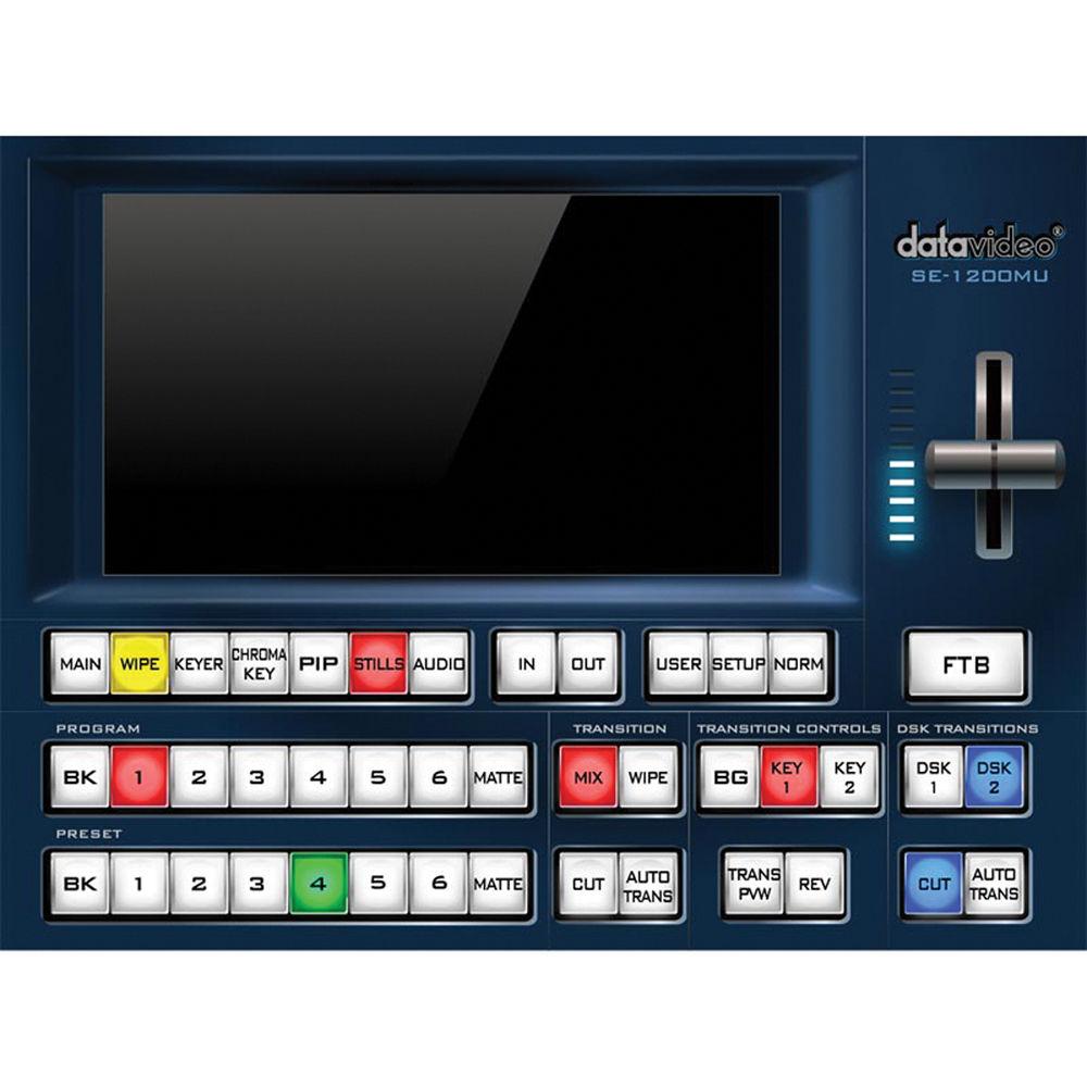 Datavideo SE-1200MU 6 Input HD Digital Video Switcher
