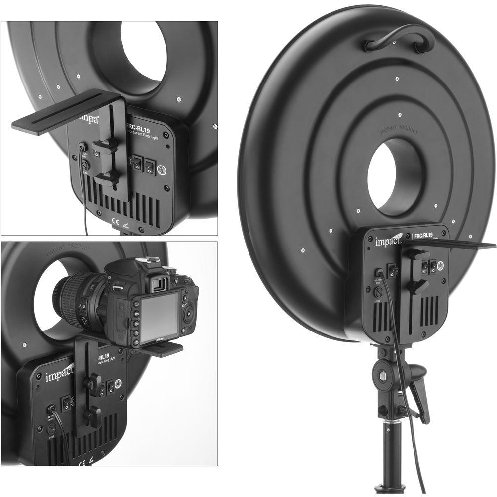 Impact FRC-RL19 3-Lamp Fluorescent Ring Light