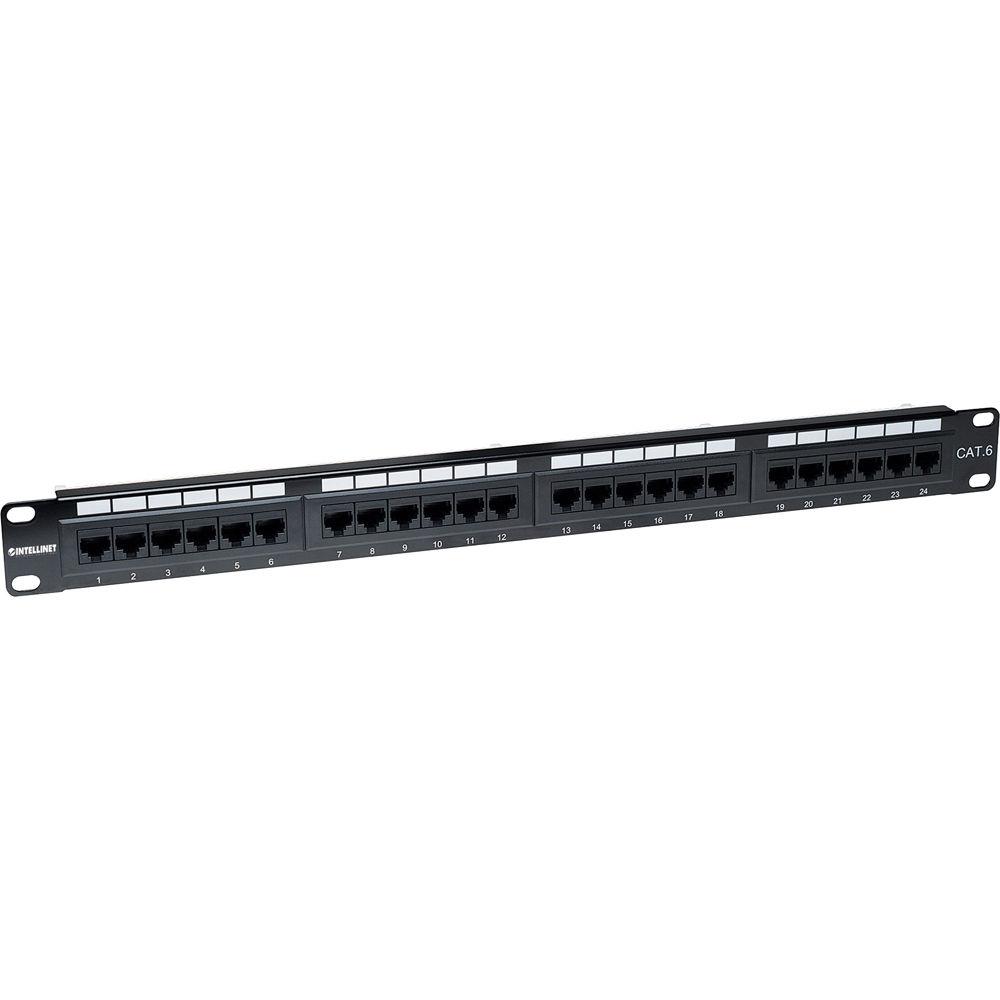 Intellinet 24-Port UTP Cat-6 Patch Panel