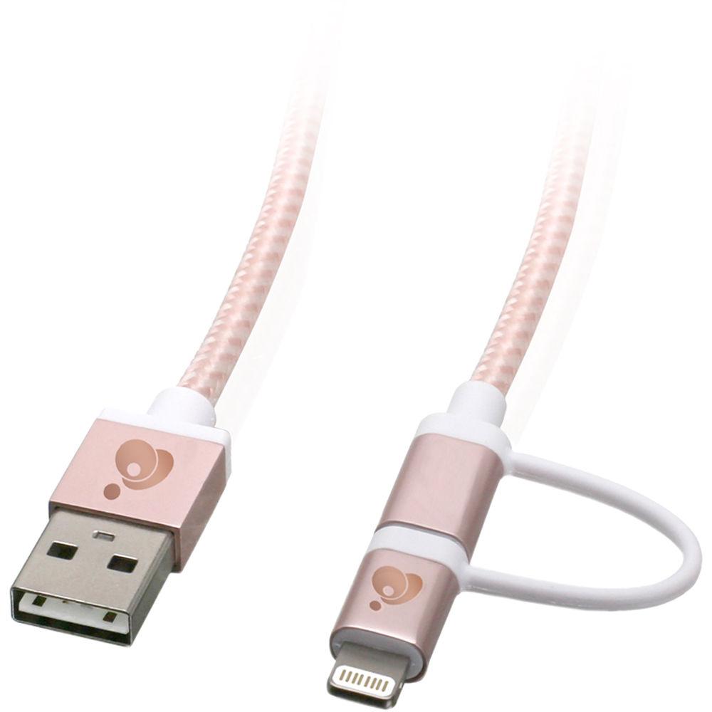 IOGEAR DuoLinq 2-in-1 Charge & Sync Cable