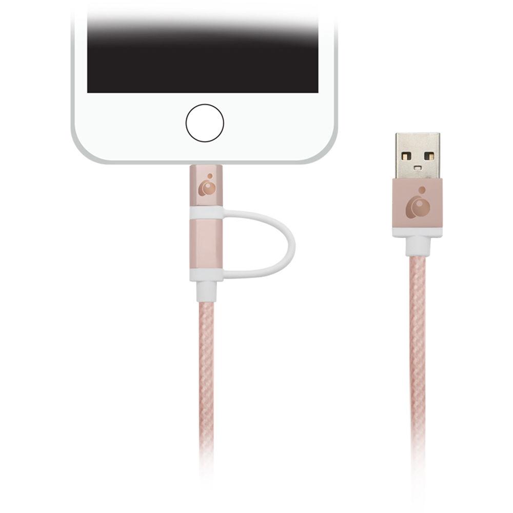 IOGEAR DuoLinq 2-in-1 Charge & Sync Cable