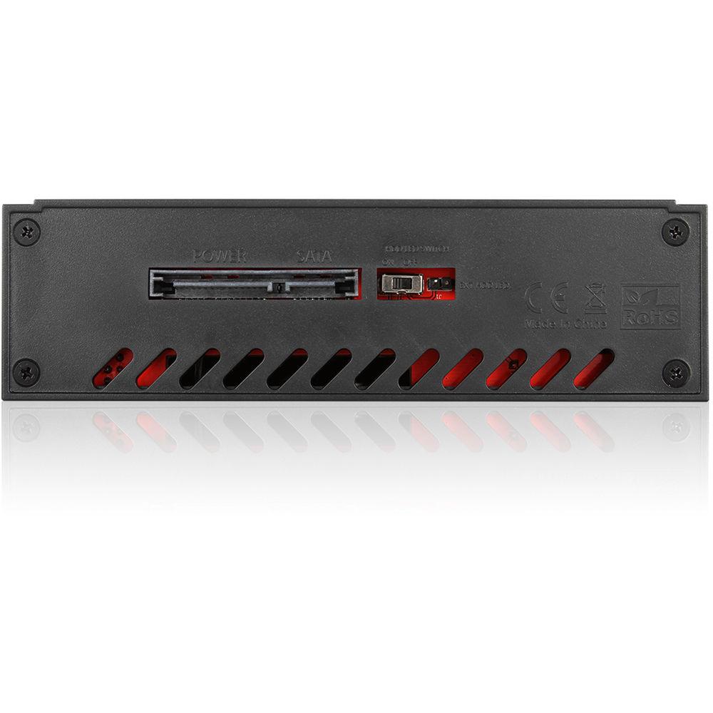 iStarUSA 5.25" to 3.5" 2.5" SATA SAS 6Gbps HDD SSD Hot-Swap Rack with Key Lock