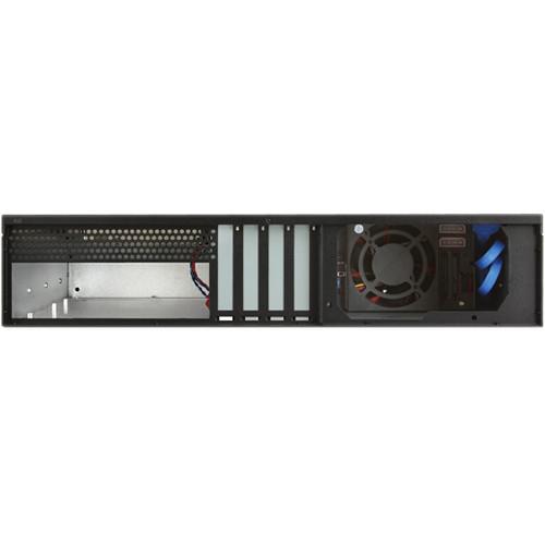 iStarUSA D-230HN-T 2U Compact 3 x 3.5" Bay Trayless Hotswap microATX Rackmount Chassis
