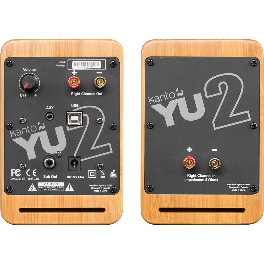 Kanto Living YU2 Powered Desktop Speakers