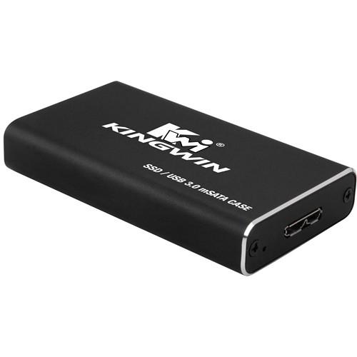 Kingwin KM-U3MSATA USB 3.1 Gen 1 Mini SATA SSD Enclosure Adapter