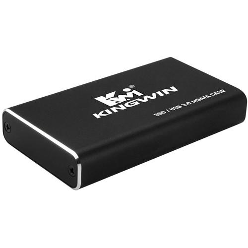 Kingwin KM-U3MSATA USB 3.1 Gen 1 Mini SATA SSD Enclosure Adapter