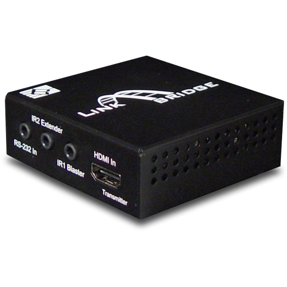 Link Bridge 3Play HDBaseT Lite HDMI Transmitter & 5Play Auto-Scaling Receiver Kit