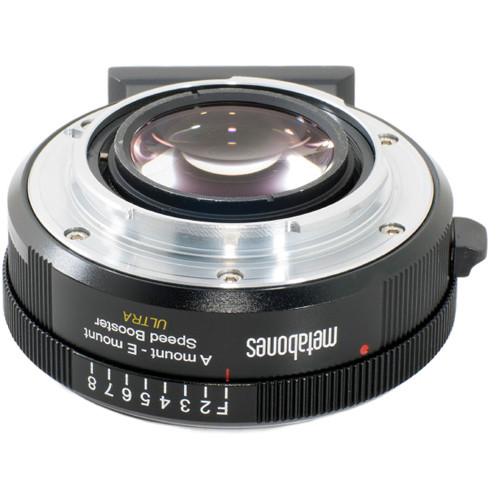 Metabones Sony A-Mount Lens to Sony E-Mount Camera Speed Booster ULTRA