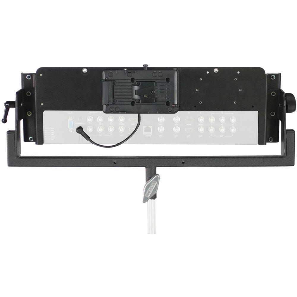 Nebtek Duo Monitor Bracket with 2.1mm V-Mount Adapter