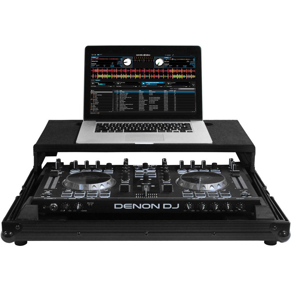 Odyssey Innovative Designs Black Label Low Profile Glide Style Case for Denon DN-MC4000 Controller