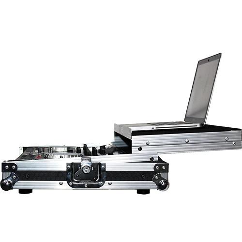 ProX Flight Case for Numark NV NVII Controller with Laptop Shelf