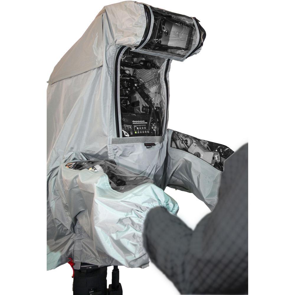 ShooterSlicker MTO-S5-G Raincover for Studio Camera with Box Lens and 7 - 9" Monitor