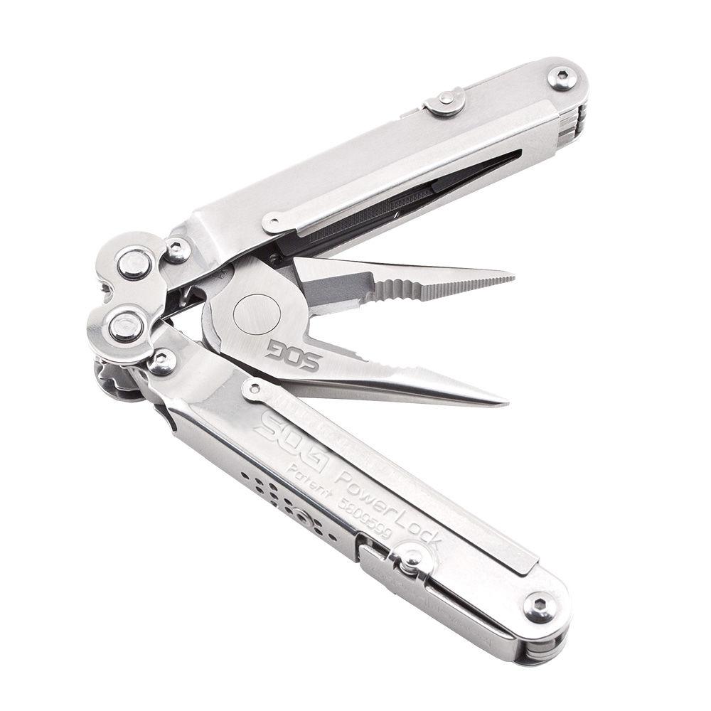 SOG PowerLock Multi-Tool with Scissors and Nylon Sheath