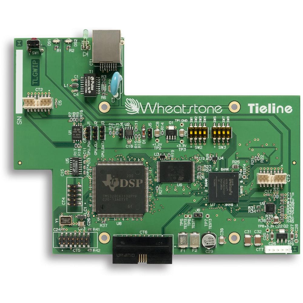 Tieline Genie Distribution Multi Channel Codec with Wheatnet IP Card