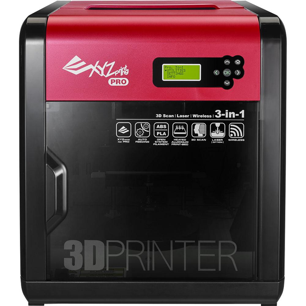 XYZprinting da Vinci 1.0 Pro 3-in-1 3D Printer, XYZprinting, da, Vinci, 1.0, Pro, 3-in-1, 3D, Printer