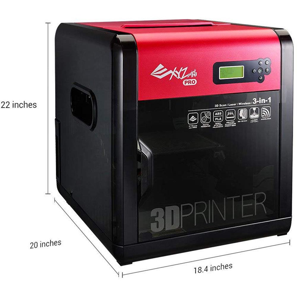 XYZprinting da Vinci 1.0 Pro 3-in-1 3D Printer