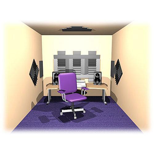 Auralex D36 - Roominators Kit Containing 18 DST-112 , 18 DST-114 and 2 Tubes of Tubetak Pro Adhesive