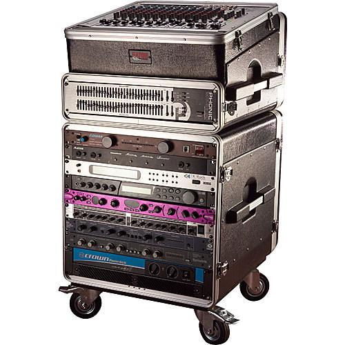 Gator Cases GRC-Base-10 Base with Casters - for Standard and Console Rack Cases