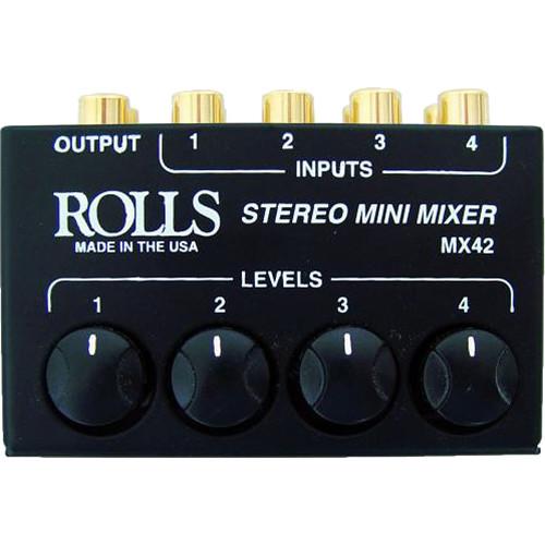 Rolls MX42 Mini Stereo Mixer