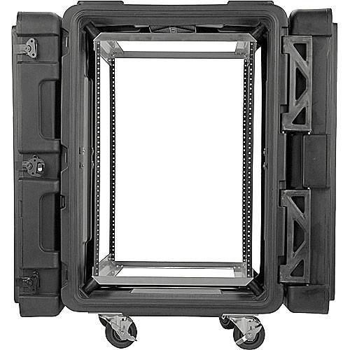 SKB 3SKB R916U24 16 Space ATA Roto-Molded Shock 24" Rack Shipping Case