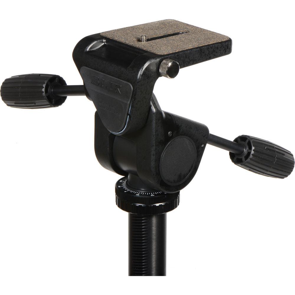 Slik Professional 4 Tripod with SH-909 3-Way, Pan-and-Tilt Head