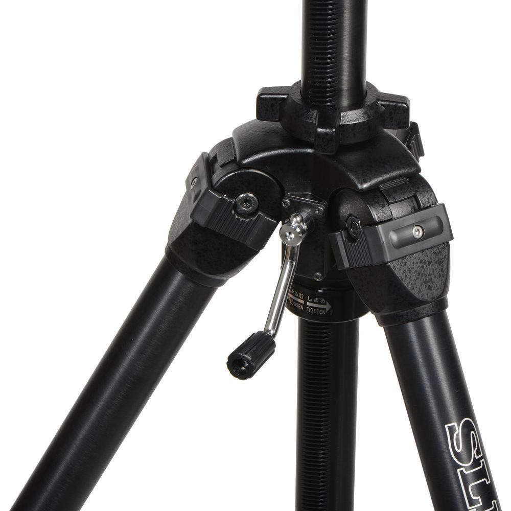 Slik Professional 4 Tripod with SH-909 3-Way, Pan-and-Tilt Head