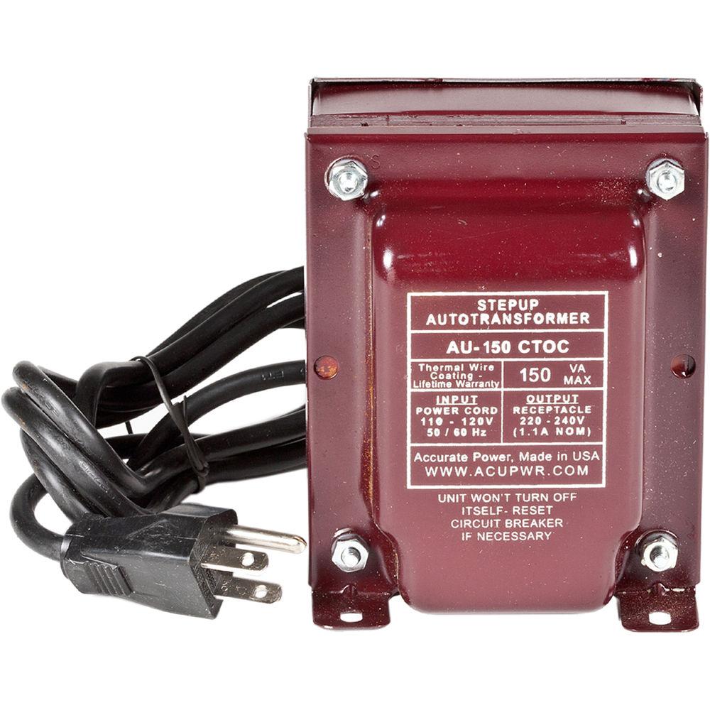 ACUPWR 150W Step Up Transformer Converter
