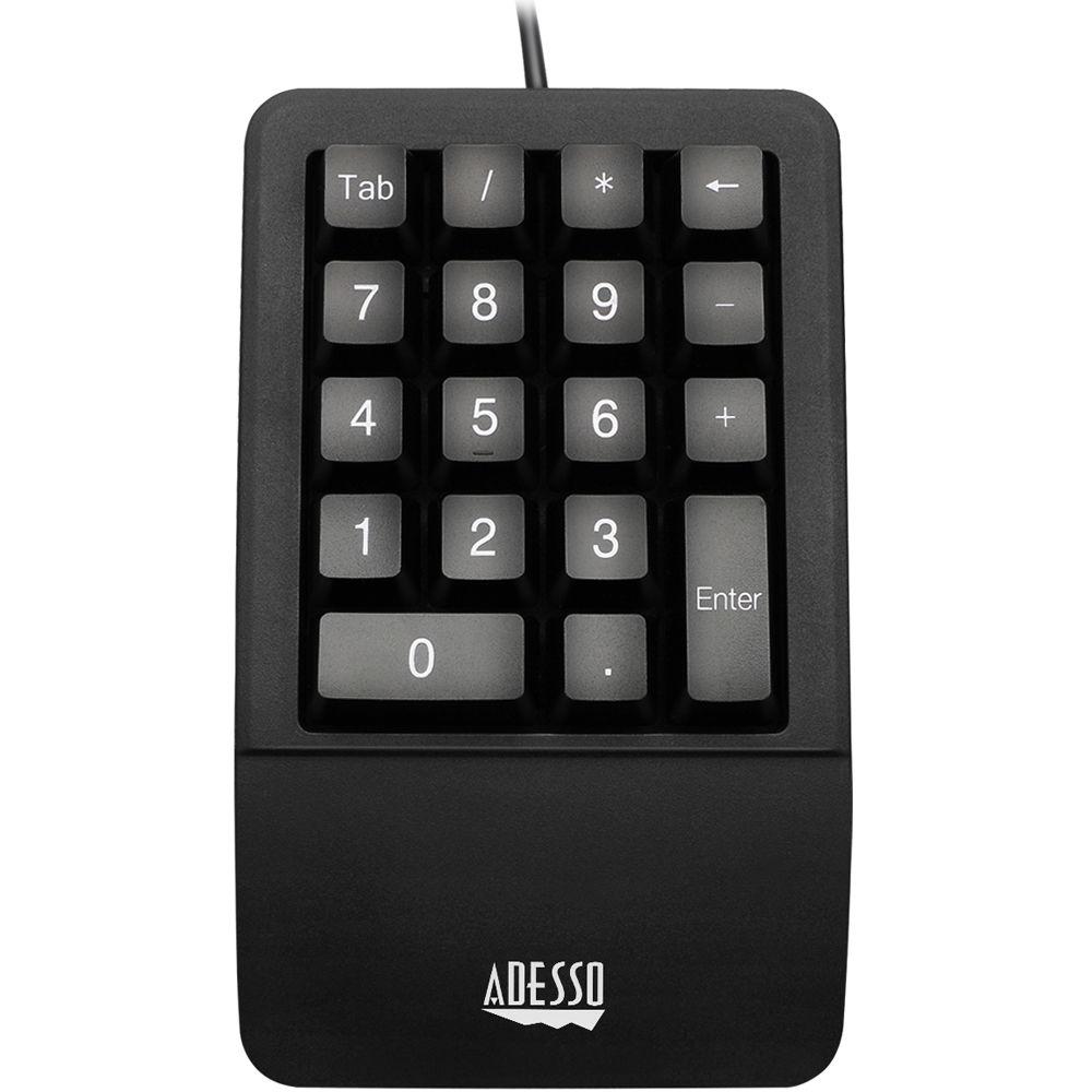 Adesso AKB-618 Easy Touch Waterproof Ergo Keypad