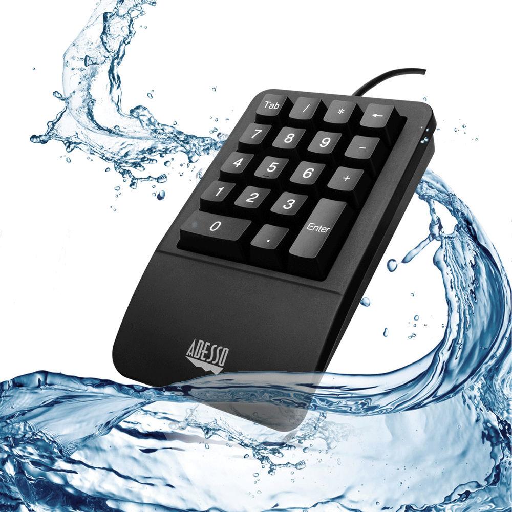 Adesso AKB-618 Easy Touch Waterproof Ergo Keypad