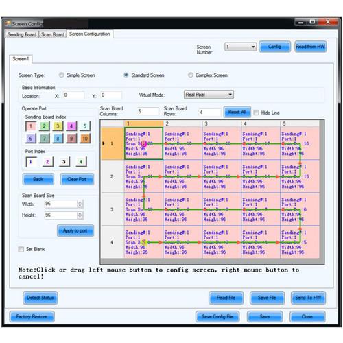 American DJ MCTRL-300 Controller for AV6 LED Video Panel