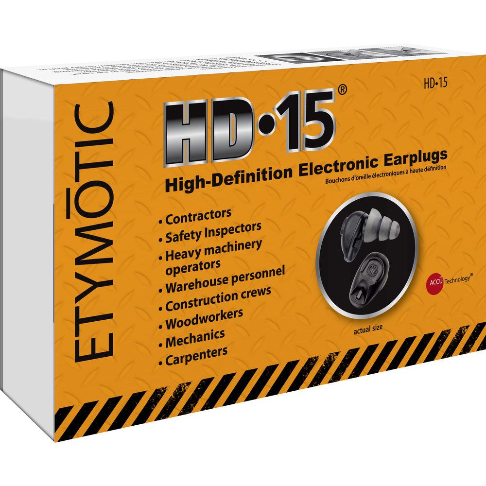 Etymotic Research HD15 High-Definition Electronic Earplugs