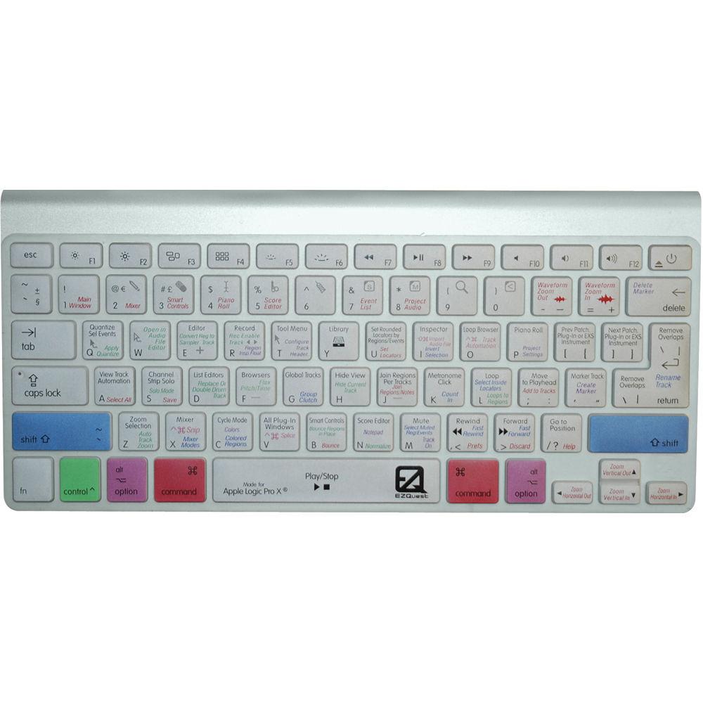 EZQuest Apple Logic Pro X Keyboard Cover for MacBook, MacBook Air, MacBook Pro, and Apple Wireless Keyboard