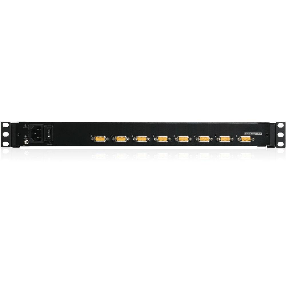 IOGEAR 8-Port 19" LCD Combo KVM Switch