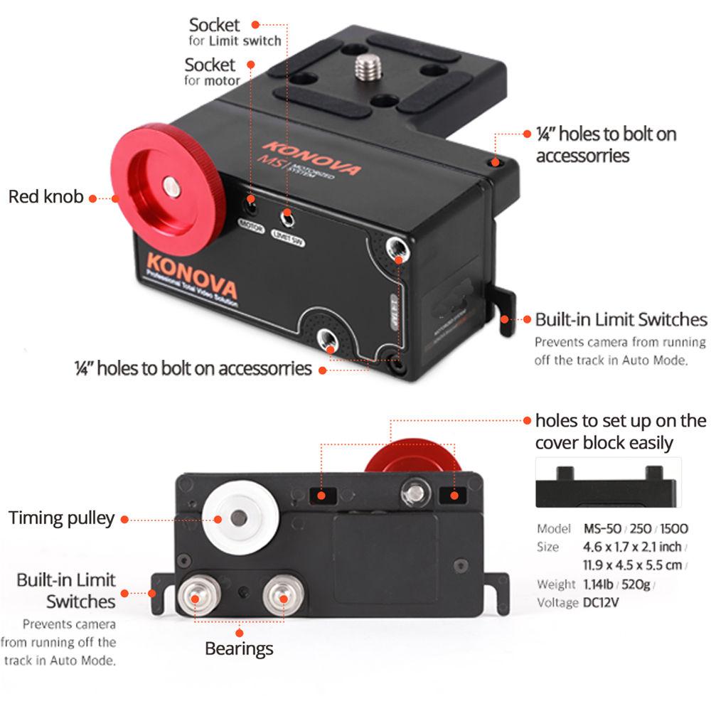Konova MS 250 Kit for 18.9" Slider