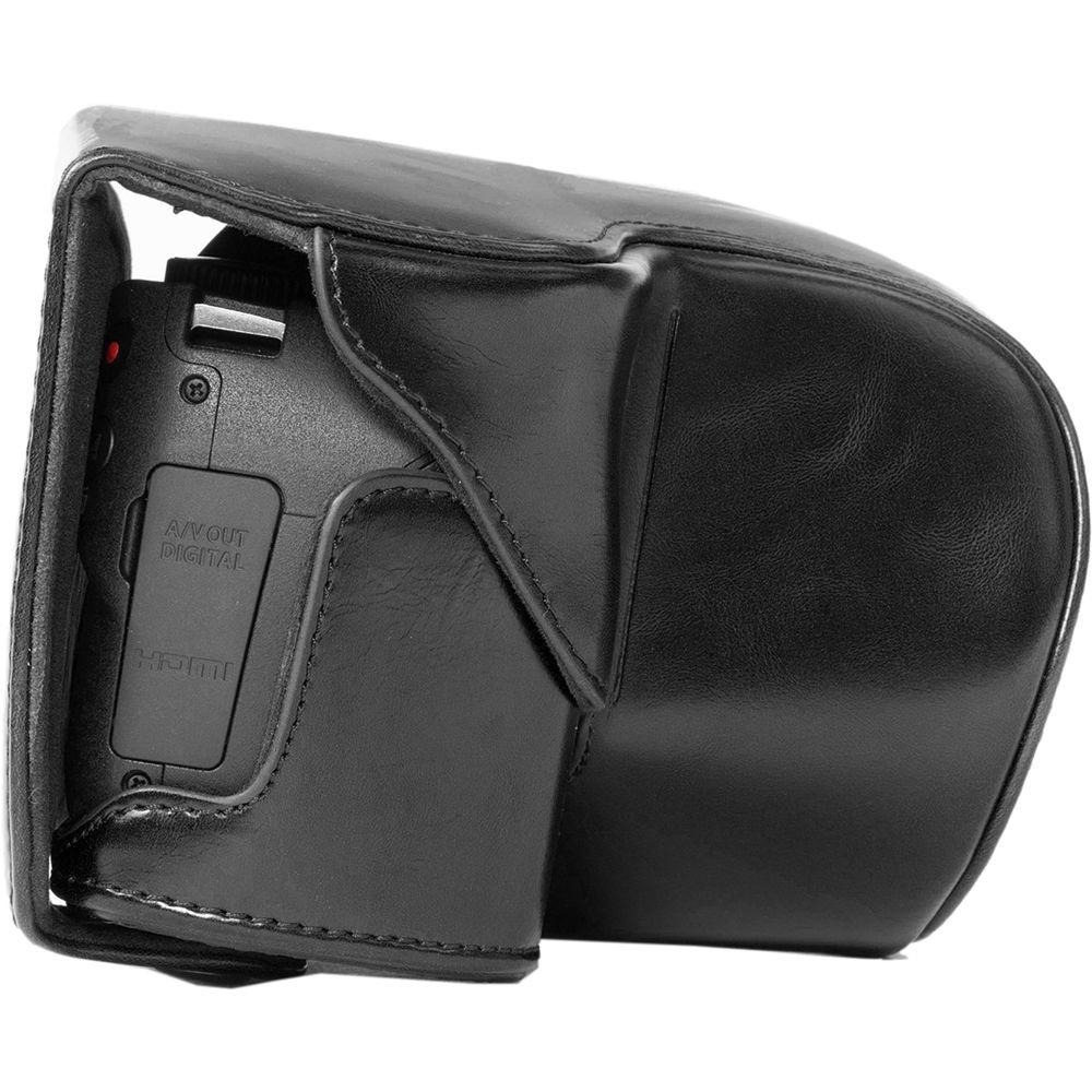 MegaGear Ever Ready  Leather Camera Case for Canon Powershot SX540 HS or SX530 HS